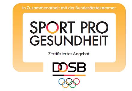 Logo Sport pro Gesundheit DOSB